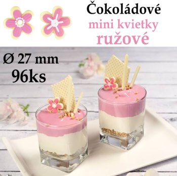 čokoládové dekorácie na tortu, čokoládové mini kvietky, jedlé kvety, kvety na tortu, veľká noc, zákusky, torty, dezerty, moderné dezerty, čokoláda