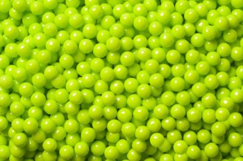 Cukrové perly Limetkovo zelené 5mm 80g