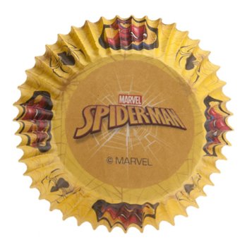 D Košíčky Spiderman žlté 25ks
