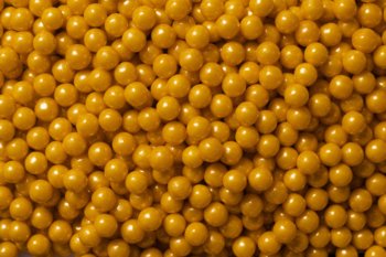 Cukrové perly Zlaté perleť 5mm 80g
