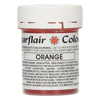 SF Farba na čokoládu Orange 35g