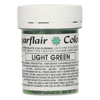 SF Farba na čokoládu Light Green 35g