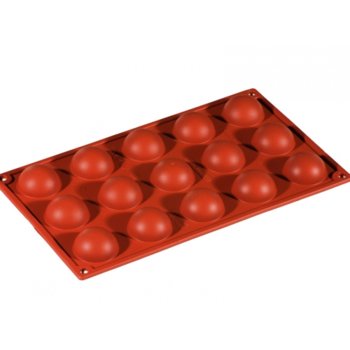 Moussecake, semifreda, Silikónové mini formy na pečenie, pavoni, 