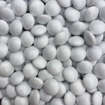 Cukrový posyp biele lentilky 90g