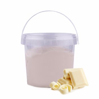 Mirror- zrkadlová poleva Biela čokoláda 25% 1kg