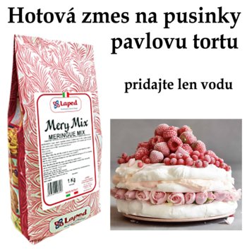 zmes na pusinky, zmes na pavlovu tortu, maslový krém, hotový krém na tortu, maslový krém