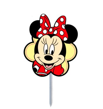 Minnie na tortum Mickey a Minnie, Minnie mouse, detský zápich na tortu
