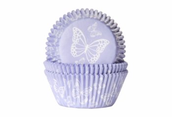 HM Košíčky na muffiny Butterfly Lilac 50ks