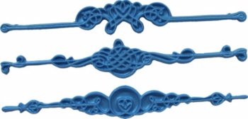 Silikónová bordúra Elegant 3ks