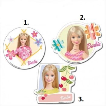 D Plast.dekorácia Barbie 2D 1ks