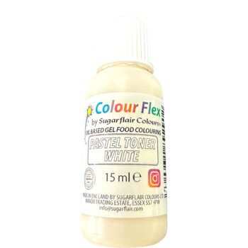biela potravinárska farba