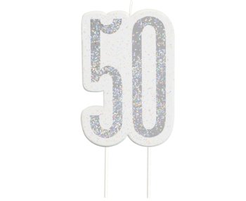 G sviečka dvojčíslie 50 strieborné