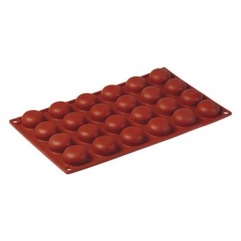 Moussecake, semifreda, Silikónové mini formy na pečenie, pavoni, 