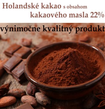Holandské kakao 22% 1kg