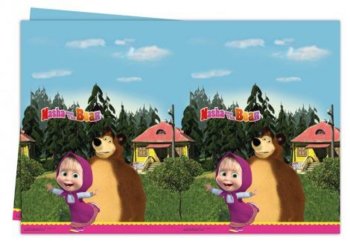 Disney obrus Máša a medveď 120x180cm