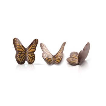 D čokoládové motýle 3D 68ks