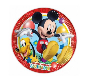 Disney tanieriky malé Mickey Mouse č.1 8ks