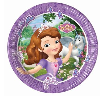 Disney tanieriky veľké Sofia 8ks