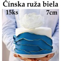 jedlé kvety na tortu, papierové kvety na tortu, jedlé ruže