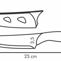 Tescoma- Antiadhézny nôž kuchársky PRESTO TONE 13 cm