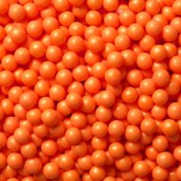 Cukrové perly Oranžové 5mm 80g