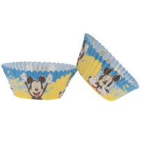 D Košíčky Mickey modro-žlté 25ks