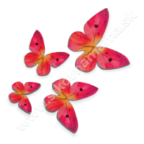 motýle z jedlého papiera, jedlé motýle na tortu