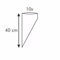 Tescoma- Zdobiace vrecko DELÍCIA 40 cm, 10 ks