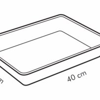 Tescoma- Plech na pečenie hlboký DELICIA 40 x 28 cm
