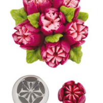 Zdobiaca 3D kovová špička A5