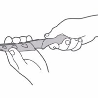 Tescoma- Antiadhézny nôž univerzálny PRESTO TONE 8 cm