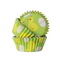 PME košíčky na muffiny foliované BC843 Veľkonočné kuriatka 30ks