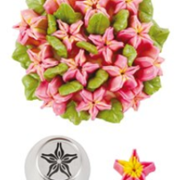 Zdobiaca 3D kovová špička C6