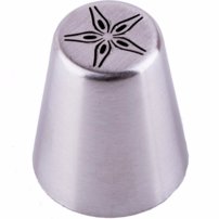 Zdobiaca 3D kovová špička C6