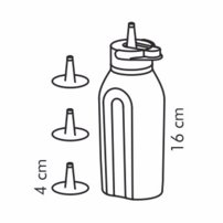 Tescoma- Dávkovacia fľaša PRESTO 250 ml, 4 trysky