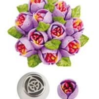 Zdobiaca 3D kovová špička D3