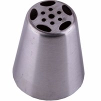 Zdobiaca 3D kovová špička D5