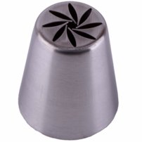 Zdobiaca 3D kovová špička E4