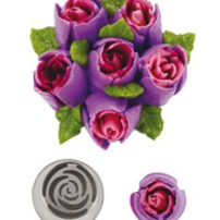 Zdobiaca 3D kovová špička I1