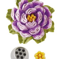 Zdobiaca 3D kovová špička I2