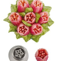 Zdobiaca 3D kovová špička I4