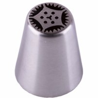 Zdobiaca 3D kovová špička I4