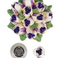 Zdobiaca 3D kovová špička I5