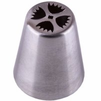 Zdobiaca 3D kovová špička I6