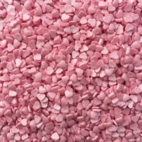 Cukrový posyp-srdiečka mini ružové