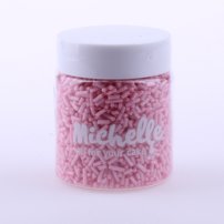 cukrové tyčinky na tortu, ružový posyp na tortu, pink edible sprinkles 