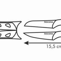 Tescoma- Mini nože PRESTO 6 cm, súprava 2 ks