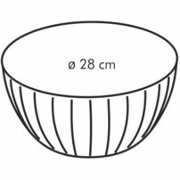 Tescoma- Misa plastová DELÍCIA ø 28 cm, 5.0 l