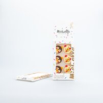 Vianočné čokoládové dekorácie 2D VIANOČNÉ GULE snehuliak 6ks 22775