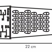 Tescoma- Strúhadlo s odmerkou HANDY